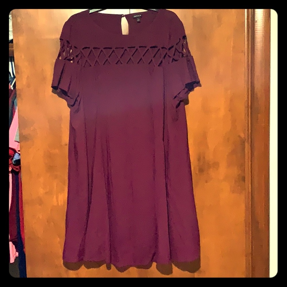 Maroon Dress